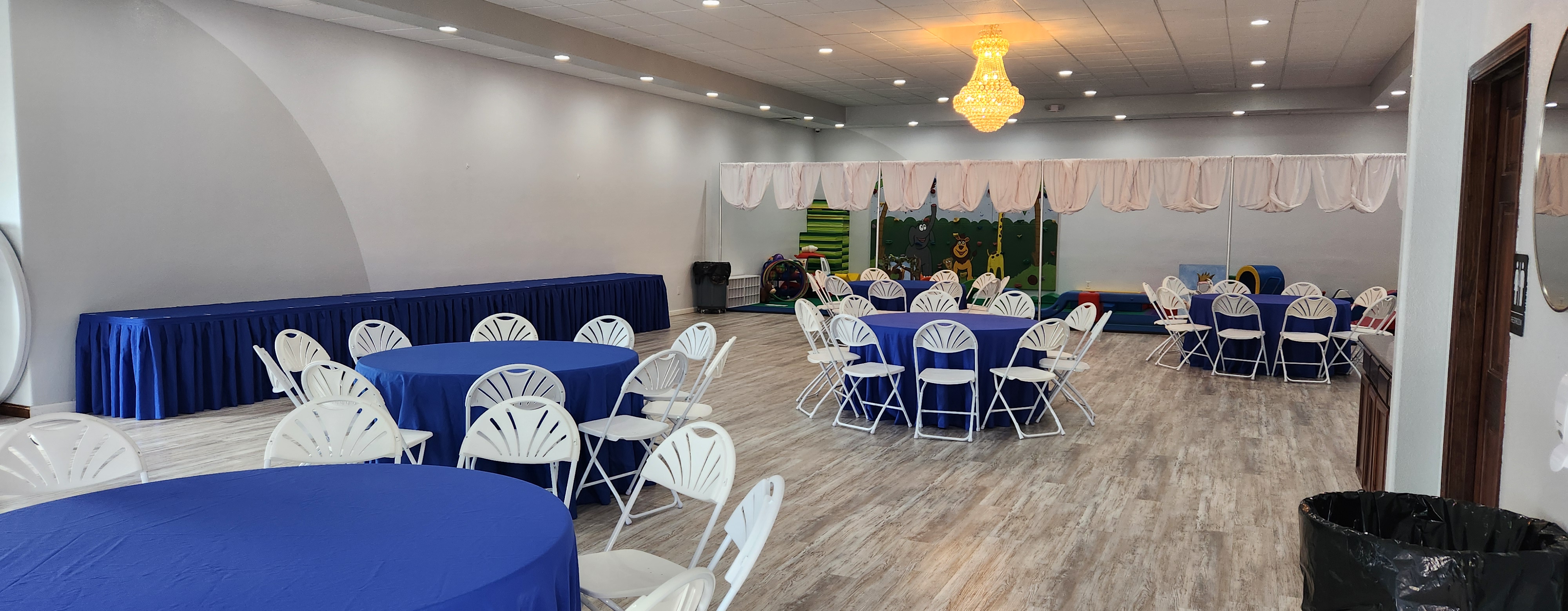 Venue celebration setup